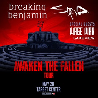 JUST ANNOUNCED: BREAKING BENJAMIN & STAIND