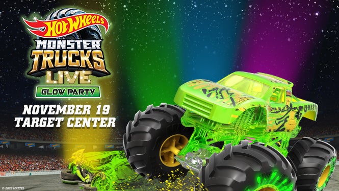 Hot Wheels Monster Trucks LIVE! Glow Party