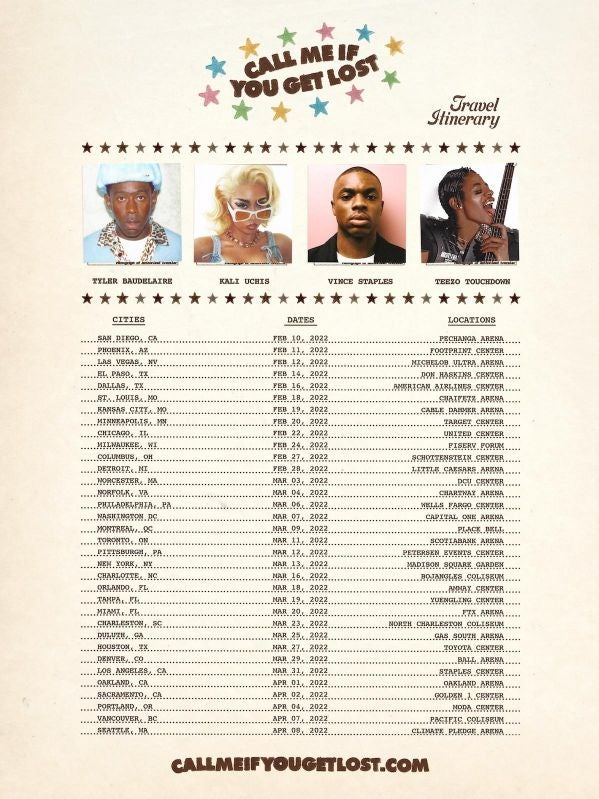 Tyler, The Creator Concerts & Live Tour Dates: 2023-2024 Tickets